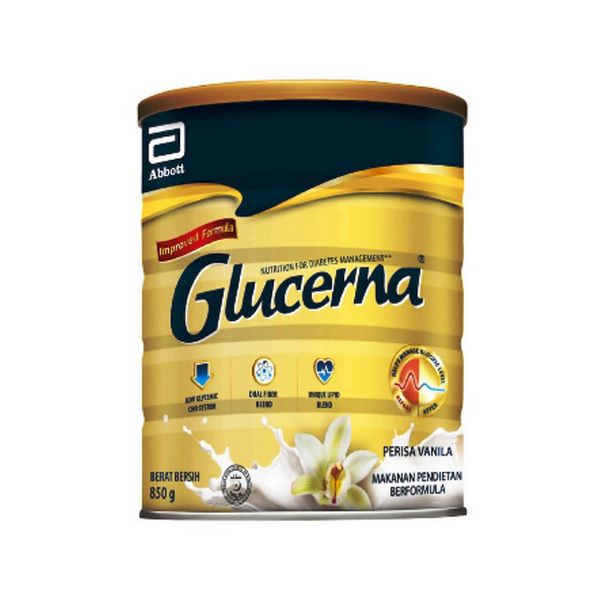 Glucerna Triple Care Vanilla Diabetic Milk 850g (New Improved Formula) EXPRESS