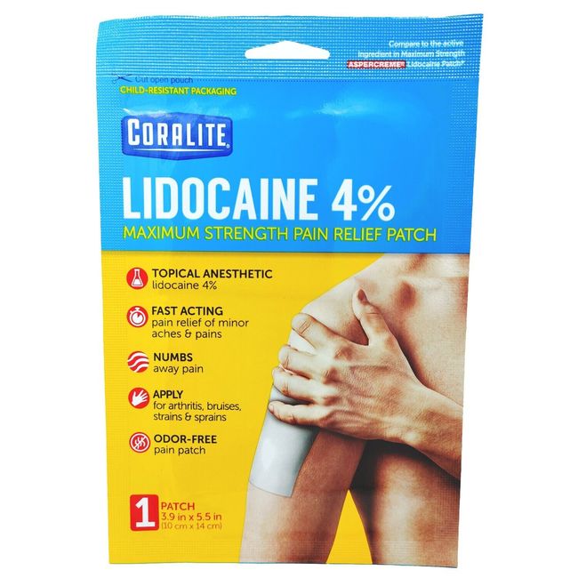 Lidocaine 4% Patch Maximum Strength Pain Relief Patches