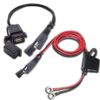 SAE to USB Cable Adapter SAE Quick Disconnect 2.1A Waterproof for Motorcycle GPS