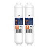 2 Pack of  Inline Post/Carbon Polishing Water Filter Catridge RO (Jaco fitting)