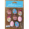 RARE Jolees EASTER EGG Decorating Eggs Flower Spring Ribbons Scrapbook Stickers