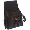 Custom Leathercraft CLC 1503 Small Electrical Maintenance Pouch , Black , 9 POCKET