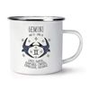 Gemini Horoscope Retro Enamel Mug Cup