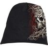 Spiral - Skull Shoulder Wrap - Light Cotton Beanies Black