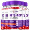 Ultra Quick Keto ACV Gummies, Max Strength Official, Dietary Supplement (5 Pack)