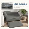Pet Sofa Dog Sofa for Small Medium Dogs with Storage, Gray