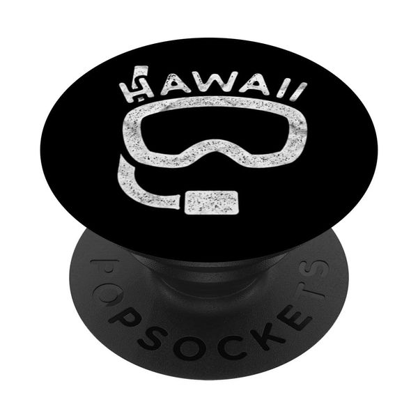 Scuba Diving Hawaii - Scuba Dive Mask for Diver PopSockets Swappable PopGrip