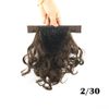 CEXIN Heat Resistant Cute Ponytail Wig, Point Wig, Automatic Ponytail, Exterior, Short, Curls, Partial Wig, Hair Extensions - lt brn