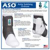 Med Spec ASO Ankle Stabilizer, White, Small