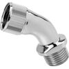 Elbow Adapter for Shower Head, Chrome Copper 1/2” Extender Connector