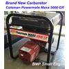 Generator Carburetor Coleman Maxa 5000 ER Plus 10hp Tecumseh Powerbase Powermate