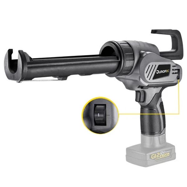 G12 Series Cordless Automatic Caulking Gun 8-Speed Dial - Bare Tool Only