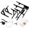 anti Sag Gate Frame Kit, Gate Corner Bracket, Heavy Duty Brace Gate Hardware wit