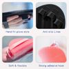 Silicone Back Scrubber (Thick Bristles) & Bath Glove & Face Brush Set(3Pcs) Sup
