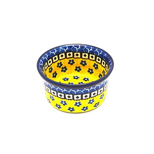 Polish Pottery Ramekin - Sunburst