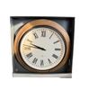 Threshold Wall Clock Wood Look Frame & Woman Numerals *CHECK DESCRIPTION