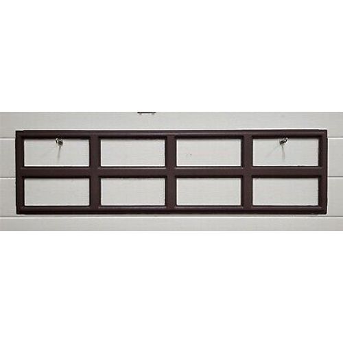 STOCKTON 612 CHOCOLATE Replacement Window Inserts/LONG Panel HOLMES Garage Doors