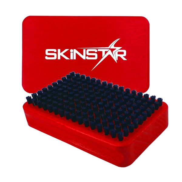 SKIN Star Ski Base Brush BaseBrush Horsehair Brush Brushes Red