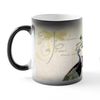 CafePress Bright Paris Peacock Ceramic Magic Mug Coffee, Tea Cup 11 oz