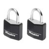 MASTER LOCK 9130EURTBLK 2 Vorhängeschloss 30mm Aluminium - schwarze Farbe