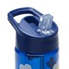 Smash Daisy Water Bottle with Straw 700ml, Blue