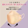 nishikin Brilliant Makeup Mask 3D 3D Beige Clean Face Line 28 Sheets 4 Colors x 7 Sheets 01