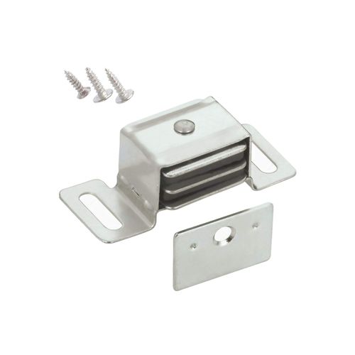 2 Pack Rok Hardware Double Side Strong Magnetic Catch Latch Cabinet Closet Drawer Doors