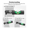 MidTen Scope Level Precision Bubble Level for Scope Aluminum Metal Scope Leveling Kit Rail Level Bubble