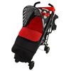Footmuff/Cosy Toes Compatible with Cosatto Pushchair Fire Red