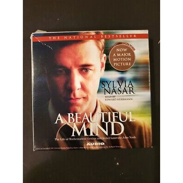 “A Beautiful Mind” Audio CD by Sylvia Nasar (CD, 5-Discs)