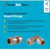 Sharkbite MAX 1/2" x 1/2" x 1/4" OD Tee Stop