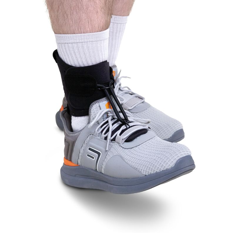 Boxia Drop Foot Ankle Orthosis for Flaccid Paralysis Drop Foot - BLACK ...
