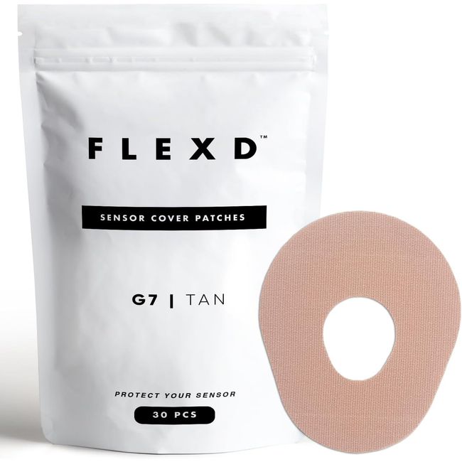 Flexd - G7 Adhesive Patches Waterproof for Dexcom G7 - CGM - G7 Accessories Over