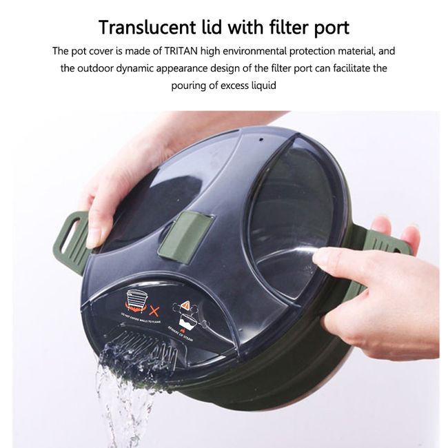 Silicone Foldable Pot/Pan