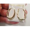 REAL 10K SOLID YELLOW GOLD CLASSIC DESIGN EARRINGS