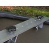 Canoe Trolling Motor Mount/Bracket - 3" Alum X-Bar-Ash Block.