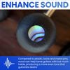 Ebony Bridge Pins with Abalone Dot for Acoustic Guitars 6 & 12 String