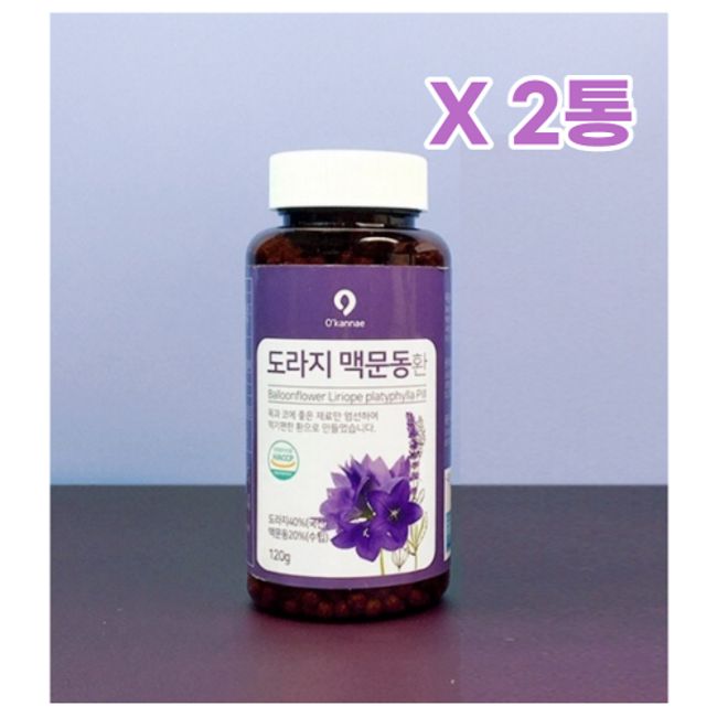 Korean Bellflower Maekmundong Pill 120g, 2ea