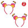 Toucan Pom-Pom Headband Pack of 2