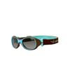 Cébé CHOUKA Sunglasses, Chocolate 1500 Grey BL Scrunchie, One size