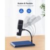 TOMLOV DM1 WiFi Wireless Digital Microscope 1000X 1080P USB Coin scope For Ipad