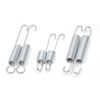 uxcell 6 Pcs Metal Motorcycle Kickstand Kick Side Stand Spring Silver Tone
