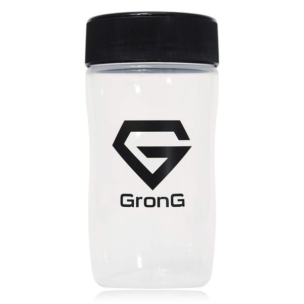 Glong GronG Shaker Protein Shaker Bottle 500ml Black