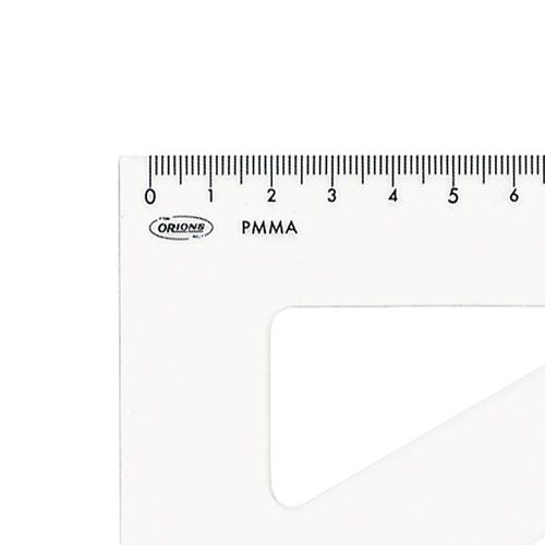 Orions Meta Acrylic Triangle Ruler