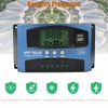 100A MPPT Solar Panel Regulator Charge Controller 12/24V Auto Focus Tracking New