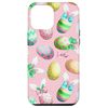 Case for iPhone 12 Pro Max Easter Spring Decor With Easter Eggs & Bunny Ears Aesthetic
