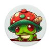 kawaii Cute Frog | red Mushroom PopSockets Swappable PopGrip