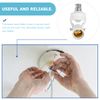 Gadpiparty B27 Induction Lamp Holder Pir Light Bulb Adapter Sensor Socket Fence Post Brackets Motion Sensor Lamp Socket Motion Sensor Light White Adjustable Screw Pc E27
