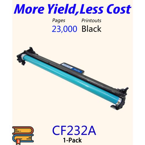Color Print Compatible Drum Unit Replacement for HP 32A 232A CF232A for Pro M203d M203dn M203dw MFP M227fdn M227fdw M148dw M118dw M148fdw M230fdw Laser Printer (1-Pack, Drum Only)
