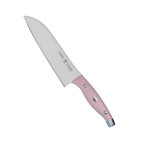 Zwilling J.A. Henckels Japan 16887-441 HI Style Elite Santoku Knife, Small, 5.5 inches (140 mm), Peach Made in Japan, Stainless Steel, Dishwasher Safe, Made in Seki, Gifu Prefecture